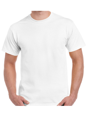 Gildan Plain Clearance T-Shirt - White