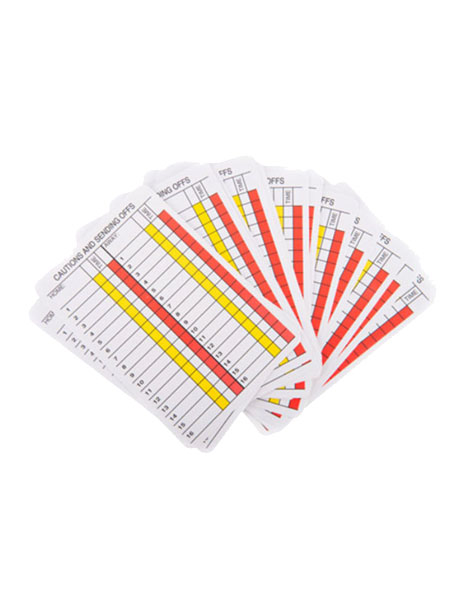 Diamond Spare Referees Cards (Set of 20)