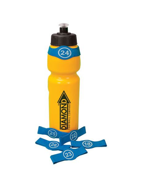 Diamond Squad Numbered Water Bottle Tags