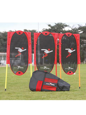 Precision Folding Free Kick Man Kit (Set of 3 + poles)