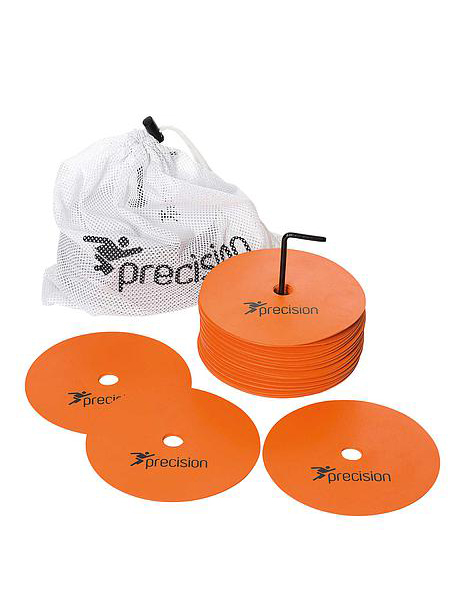 Precision Large Flat Rubber Marker Discs