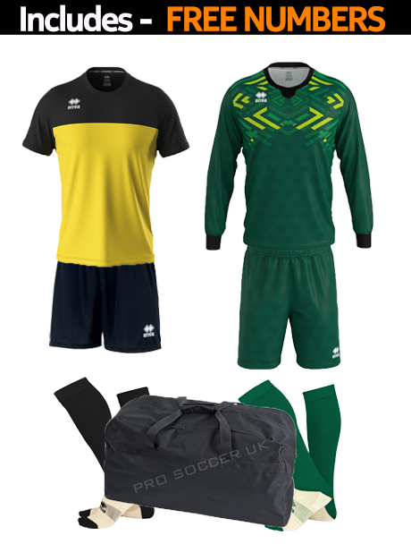 Errea Brandon Football Team Kit x10