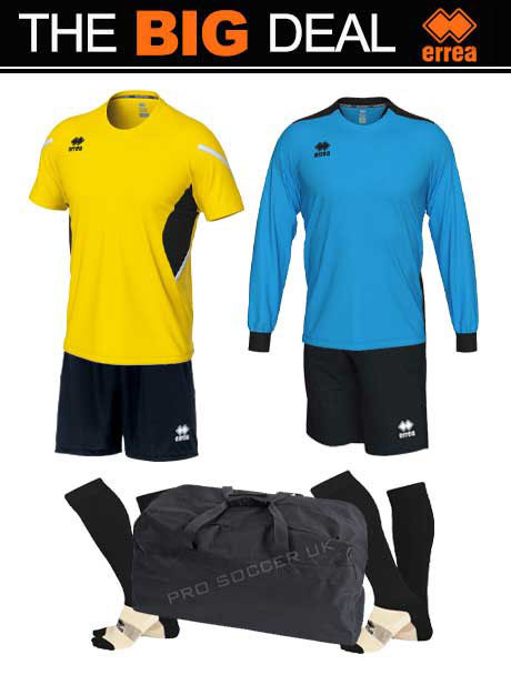 Errea Football Team Kits - Kids x10