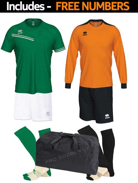 Errea Evan Football Team Kits x10