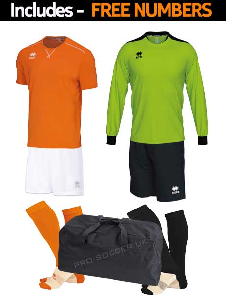 Errea Everton Football Team Kit x10