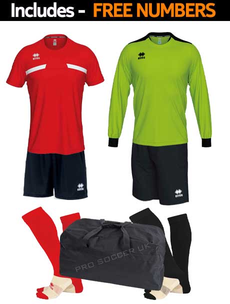 Errea Mark Football Team Kits x10