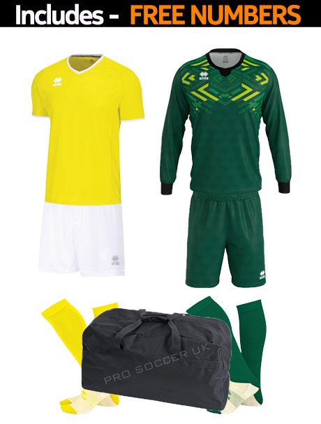 Errea Lennox Football Team Kit x10