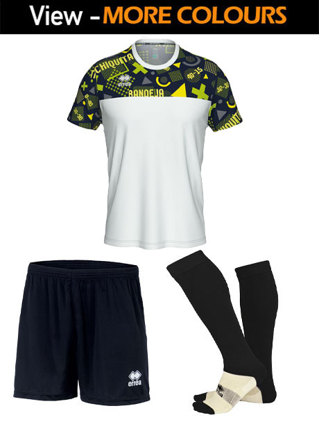 Errea Manolo Short Sleeve Strip