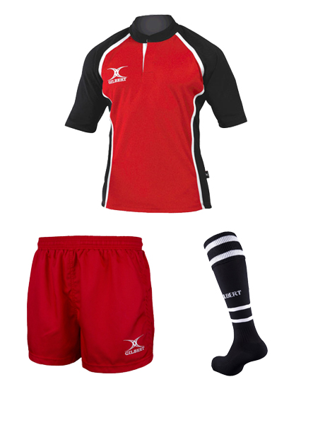 Gilbert Xact Two Tone Rugby Strip