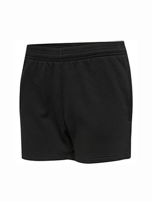 Hummel Red Basic Womens Sweat Shorts