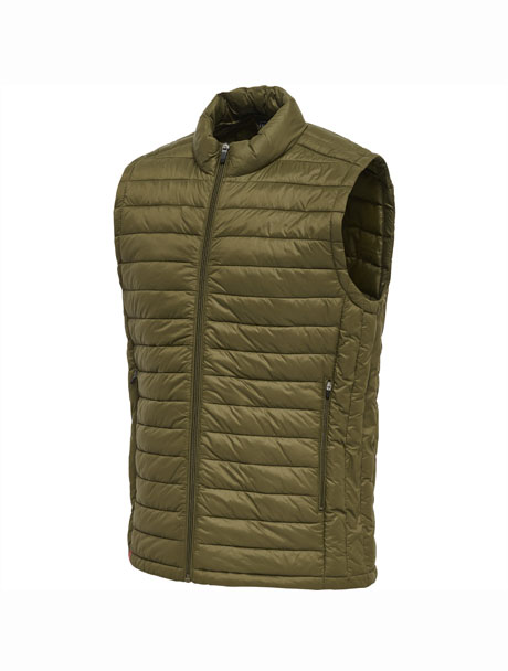 Hummel Red Quilted Waistcoat
