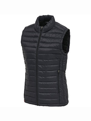 Hummel Red Womens Quilted Waistcoat
