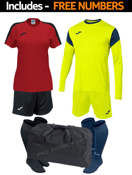 Joma Academy III Womens Team Kit Bundle - Teamwear