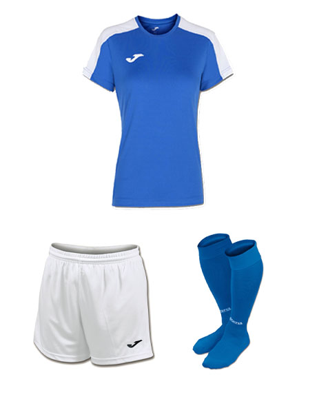 Joma Womens Academy III Short Sleeve Strip