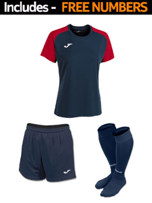 Joma Academy IV Womens SS Full Kit Set  - Team Kits