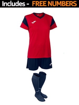 Joma Phoenix Womens SS Full Kit Set  - Team Kits