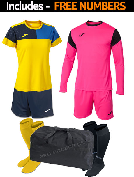 Joma Crew V Womens Kit Bundle