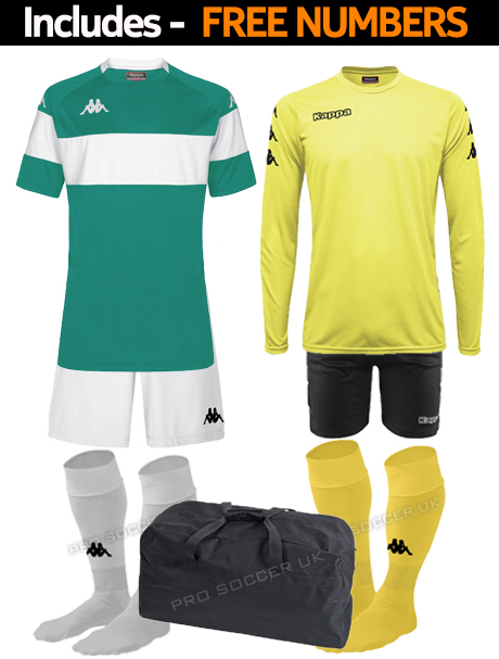 Kappa Dareto Football Team Kit x10