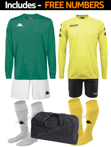 Kappa Dovol Football Team Kit x10