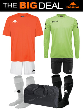 Kappa Football Team Kits - Kids x10