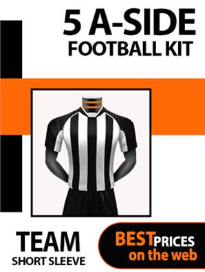 Team Short Sleeve 5 A Side Football Kit
