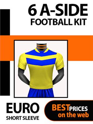 Euro 6 Aside Short Sleeve Football Kit