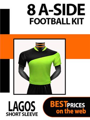 Lagos 8 Aside Short Sleeve Football Kit