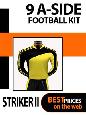Striker 9 A Side Football Kit
