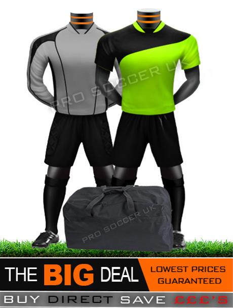 Lagos Short Sleeve Junior/School Football Kit Pack