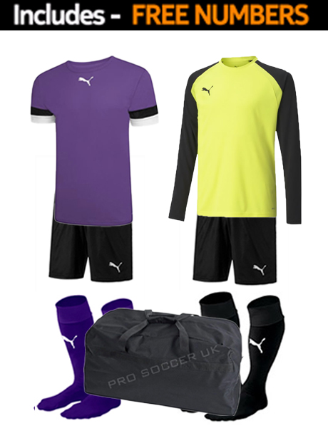 Puma Team Rise Football Team Kit x10