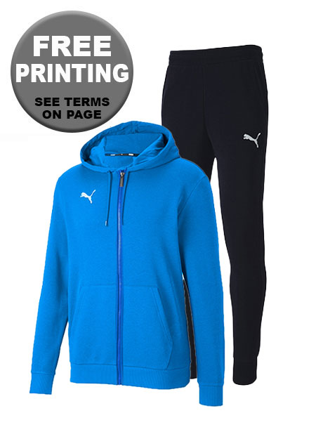 Puma Goal Casuals Zip Hoody Tracksuit Set