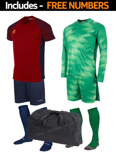 Stanno Bolt Short Sleeve Kit Bundle