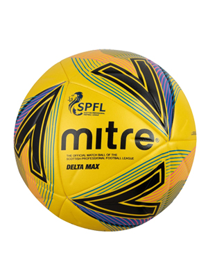 Mitre Delta Max SPFL Match Ball