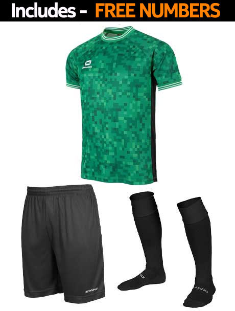 Stanno Pixel Short Sleeve Full Kit Set