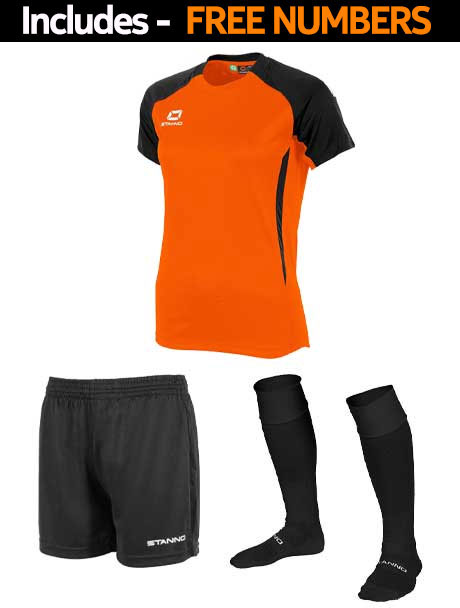 Stanno Stadio Womens Short Sleeve Full Kit Set