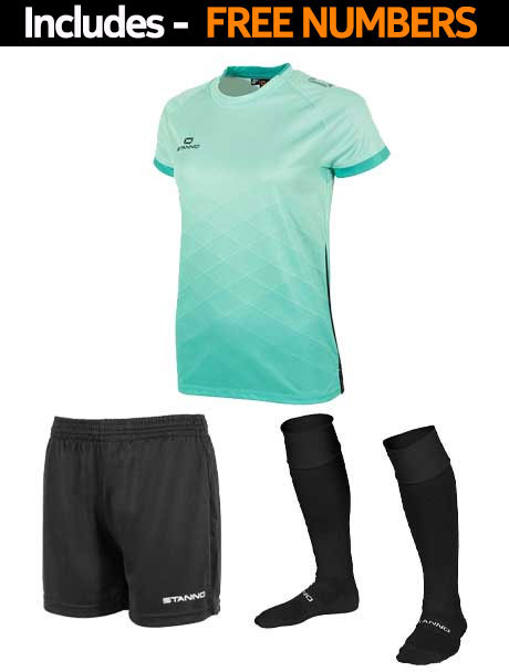 Stanno Altius Womens Short Sleeve Full Kit Set