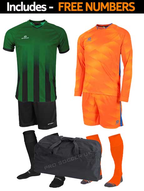 Stanno Vivid Short Sleeve Kit Bundle