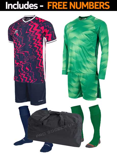 Stanno Wave Football Team Kits - Kids x10