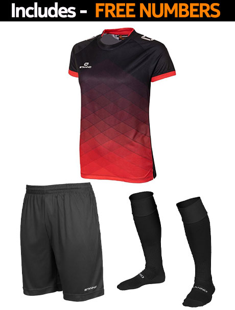 Stanno Altius Womens Short Sleeve Full Kit Set