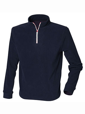 1/4 Zip Piped Mircofleece