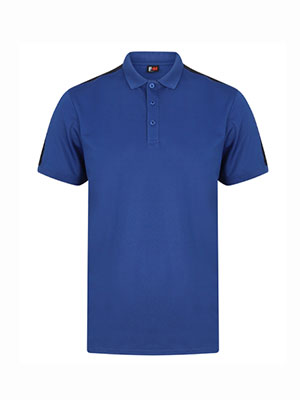 Contrast Panel Polo Shirt