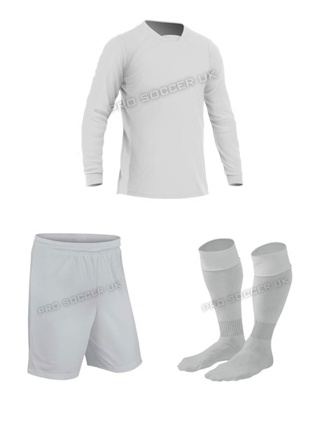 Academy White Football Kits