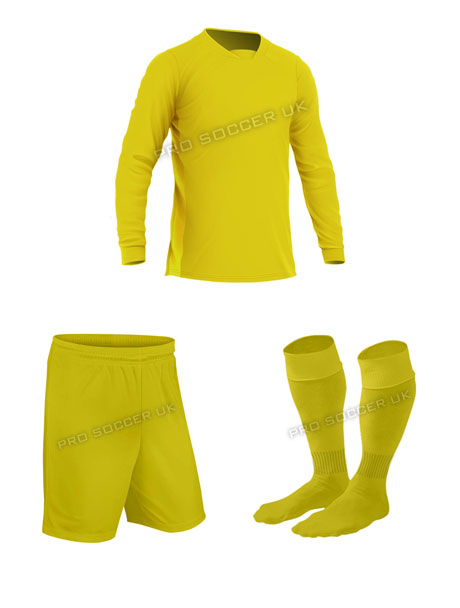 Academy Yellow Football Kits