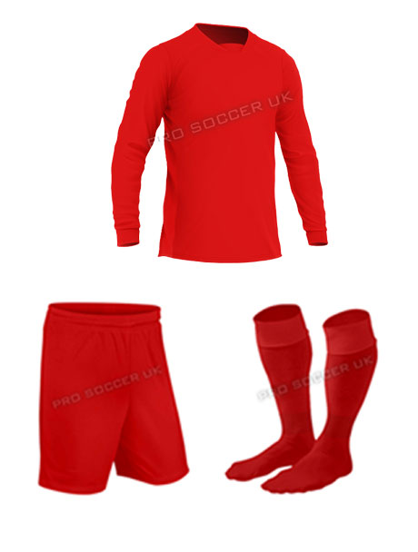 Academy Red Mini Kids Football Kits