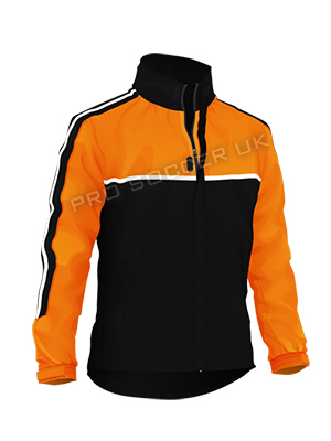 Clearance Premier Rain Jacket - Black/Orange