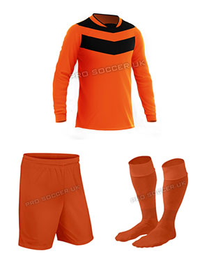 Euro Orange Discount Football Kits