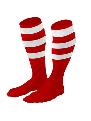 Hoop Clearance Sock Red/White