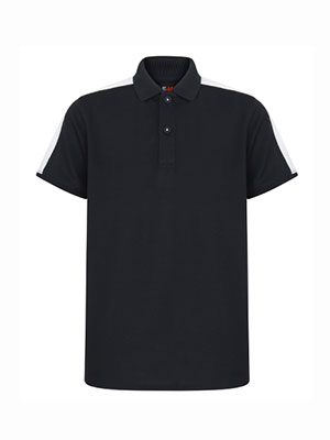 Kids Contrast Panel Polo