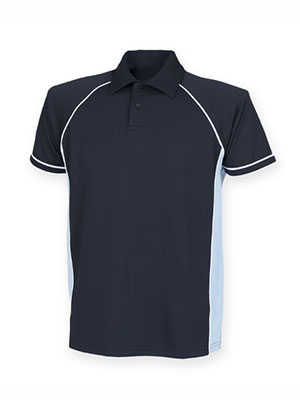 Kids Piped Performance Polo Shirt
