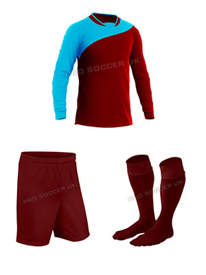 Lagos III Maroon Football Kits